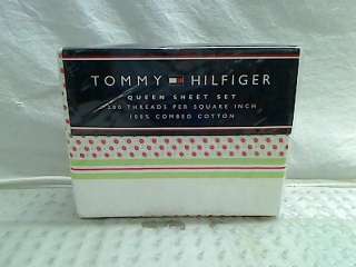 Tommy Hilfiger Claire Sheet Set, Queen $107.00 TADD  