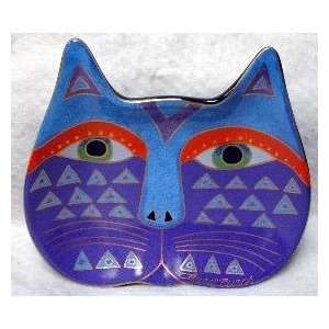  Laurel Burch Kaytie Cat Face Plate By The Each Arts 