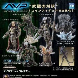  Kotobukiya One Coin AVP Figure Alien vs. Predator (Case of 