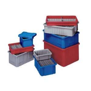    QUANTUM Dividable Grid Containers   Red   Lot of 3