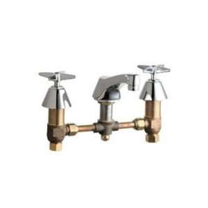 Chicago Faucet 403 XKCP Deck Mounted Cold Water Only Lavatory Faucet 