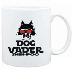  Mug White  DOG VADER  Shih poo  Dogs