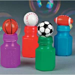  Sport Ball Bubble Bottles (2 dz) Toys & Games