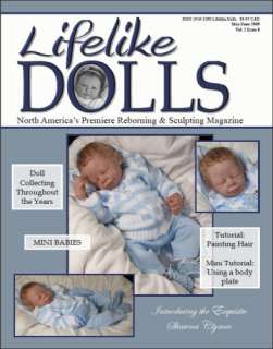 Lifelike Dolls Reborn OOAK collect Mag May/June 09  