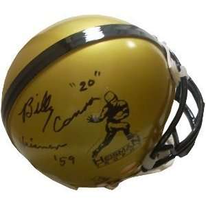  Billy Cannon Autographed/Hand Signed Heisman Replica Mini 