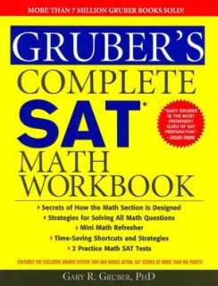   Math Workbook by Gary R. Gruber, Sourcebooks, Incorporated  Paperback