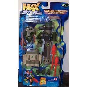  Max Steel Secret Commando Battle Gear Toys & Games