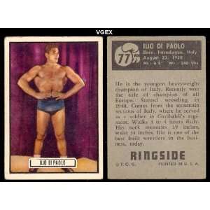   (Boxing) Card# 77 llio dipaolo Fair Condition Sports Collectibles