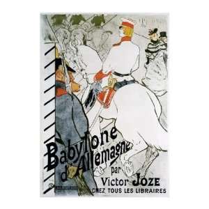   de Toulouse Lautrec   Babylone Dallemagne Giclee