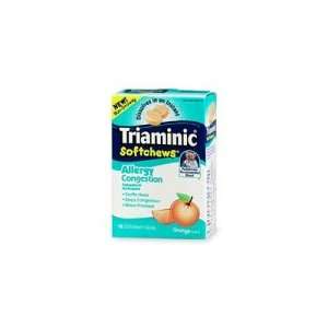  Triaminic Softchews for Allergy, Congestion, Orange Flavor 
