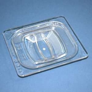    Sixth Size Clear Poly Food Pan Cover, Solid