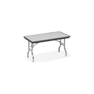  Iceberg IndestrucTable Folding Table with Chrome Legs 