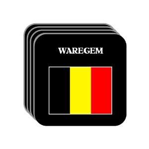  Belgium   WAREGEM Set of 4 Mini Mousepad Coasters 