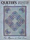   Quilters Newsletter May 1979 #112 ~ Mayflower ~ Wedding Quilt Pattern