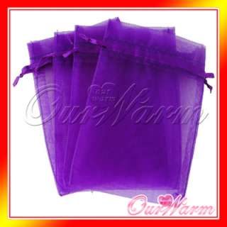   10x15cm Strong Sheer Organza Pouch Wedding Favor Gift Candy Bag  