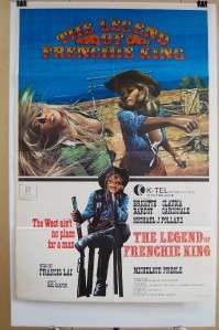   LEGEND OF FRENCHIE KING Orig Movie Poster BRIGITTE BARDOT C. CARDINALE