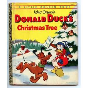  Donald Ducks Christmas Tree Little Golden Book Annie 