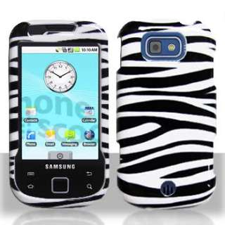 Samsung R880 Acclaim   Hard Cover Case Black Zebra  