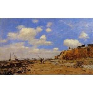   with Rising Tide October, By Boudin Eugène 