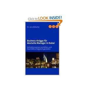   in Dubai (German Edition) (9783837066234) Jens Bölscher Books
