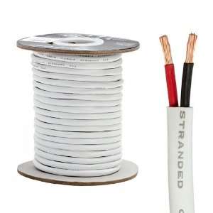  Speaker Wire for In Wall Installation 12AWG/2C   100 Feet 