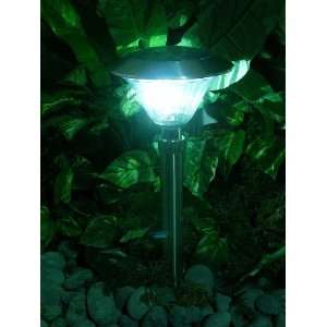   Walkway Lights   Set of 2 Bright Solar Garden Lights 