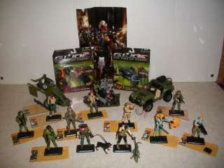 UP FOR BID OR SALE IN THIS LISTING IS A VERY HUGE LOT OF 4   G.I. JOE 