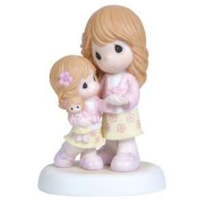  Precious Moments Mother and Daughter Hugging 5 1/4 Inch 