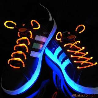 LED Flashing Shoe Laces Rave Party Funny Xmas Gift cool  