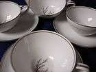Noritake china Dinnerware Candice, #5509 Set 4 Cup and 