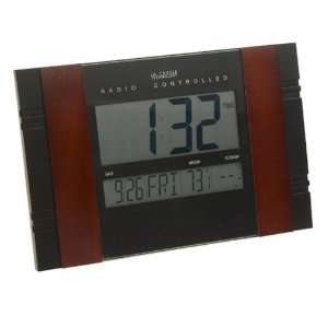  WS 8011UM Digital Wall Clock with Wireless Temperature