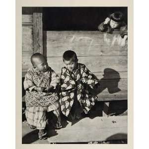  1930 Japanese Children Costume Dress Kagoshima Japan 