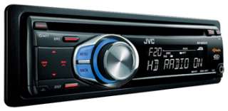 JVC KD HDR20 Single DIN CD/HD Radio//WMA Compatible Receiver with 