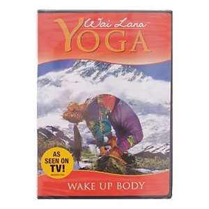  Wai Lana Yoga Hello Fitness Wake Up Body DVD Yoga Videos 