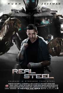 Real Steel   original DS movie poster   D/S 27x40 FINAL  