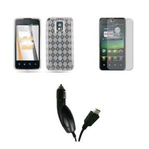  G2x (T Mobile) Premium Combo Pack   Clear Thermoplastic Polyurethane 