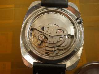 Vintage JAPAN SEIKO 5 ACTUS SS 25 Jewels Automatic Mens Watch 6106 