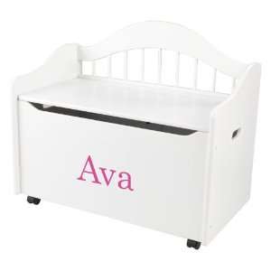  Personalized Limited Edition Toy Box   White Toys & Games