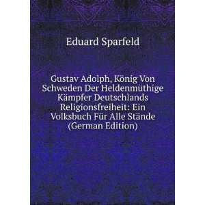   Alle StÃ¤nde (German Edition) Eduard Sparfeld  Books