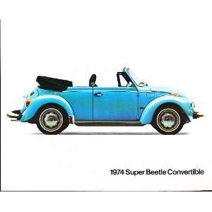  1974 Volkswagen Super Beetle Convertible Original Dealer 