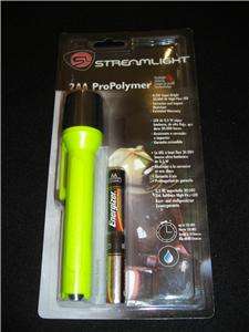 STREAMLIGHT PROPOLYMER 2AA LED/YELLOW FLASHLIGHT FACTORY PACKAGED 