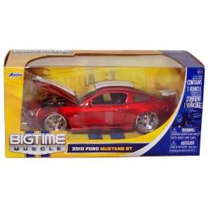  Bigtime Muscle 2010 Ford Mustang GT 1/24 Scale (Red with 