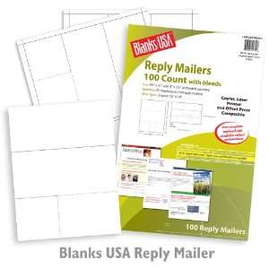  Reply Mailer White Paper   200/Carton