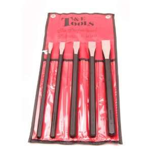  T and E Tools (TAETE8379) 5 PC LONG COLD CHISEL SET