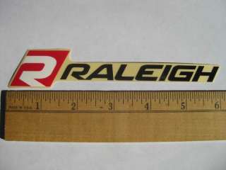 RALEIGH Mountain Road Tri Race Bike Frame Sticker Decal  