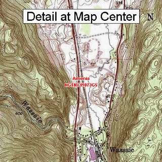  USGS Topographic Quadrangle Map   Amenia, New York (Folded 