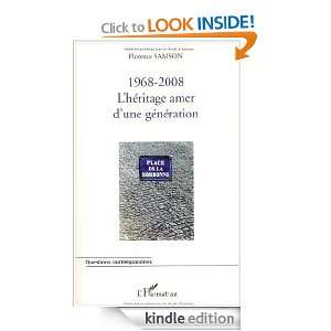 1968 2008  Lhéritage amer dune génération (French Edition 