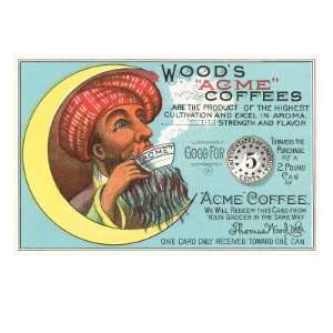  Woods Acme Coffee, Coupon Giclee Poster Print, 32x24 