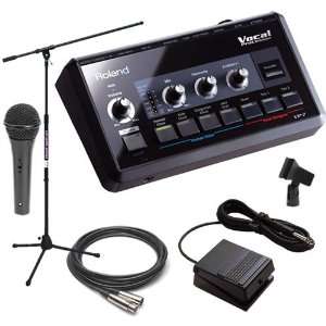  Roland VP7 PERFORMER PAK with Microphone and Footswitch 