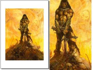 FRANK FRAZETTA Conan Adventurer The Barbarian 65 print  
